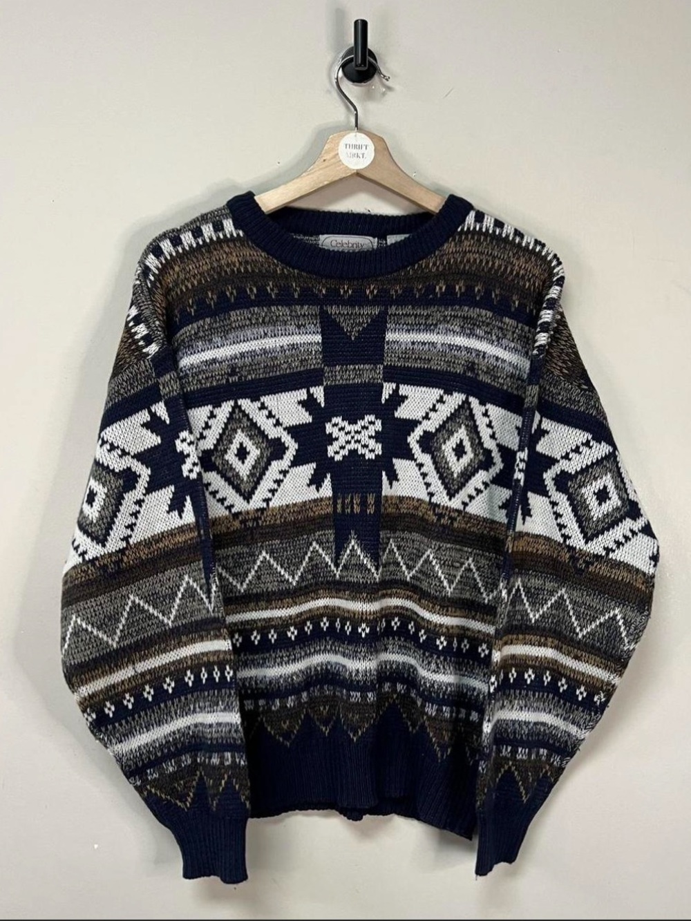 Vtg 90s Knit Sweater